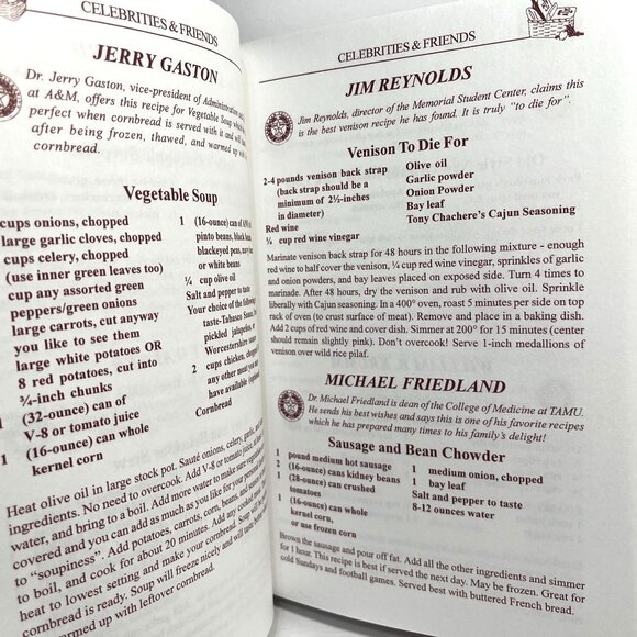 Hullabaloo In The Kitchen II Cookbook By Dallas County Texas A and M University - Picture 2 of 7